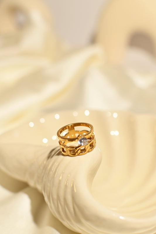 CUBAN CHAIN RING